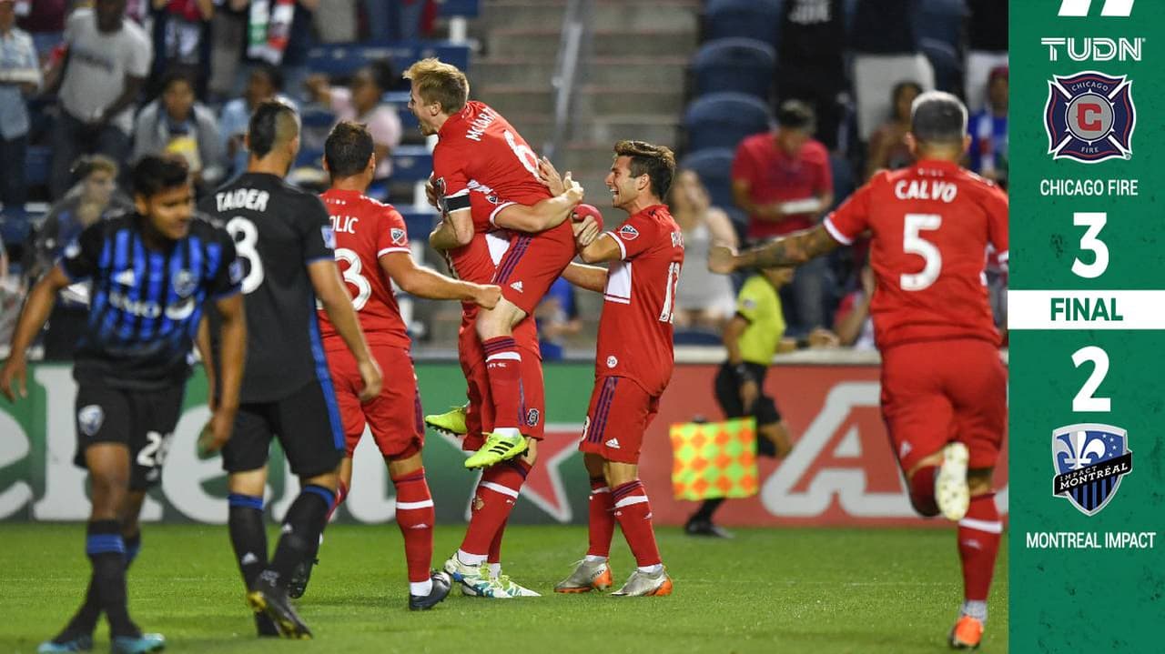 Dramático gol de Bastian Schweinsteiger le da la victoria al Chicago Fire ante Montreal Impact