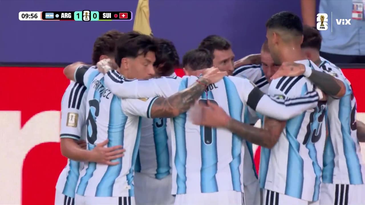 ¡Gool de Argentina! Alexis Mac Allister abre el marcador con asistencia exquisita de Messi!