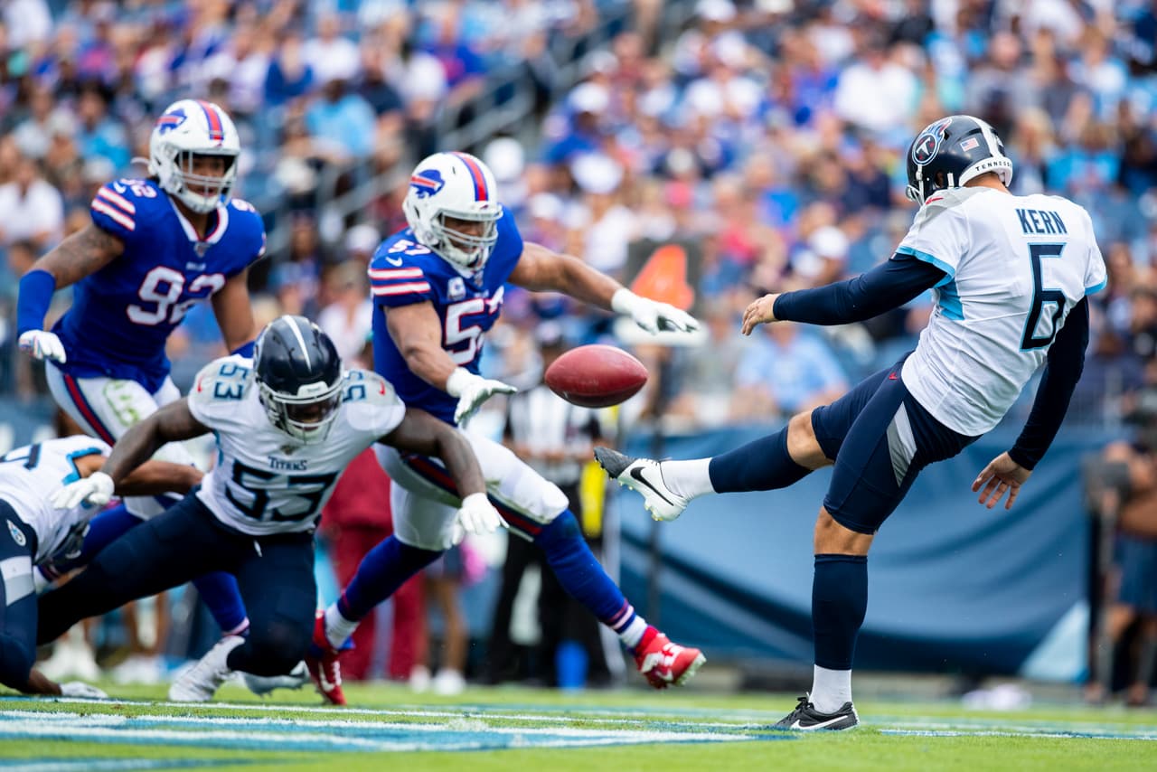 Brett Kern de Tennessee Titans | P