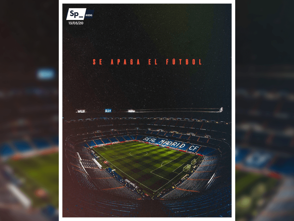 Así es como las portadas de revistas y periódicos viven esta época del coronavirus, un mundo sin deporte es impensable.