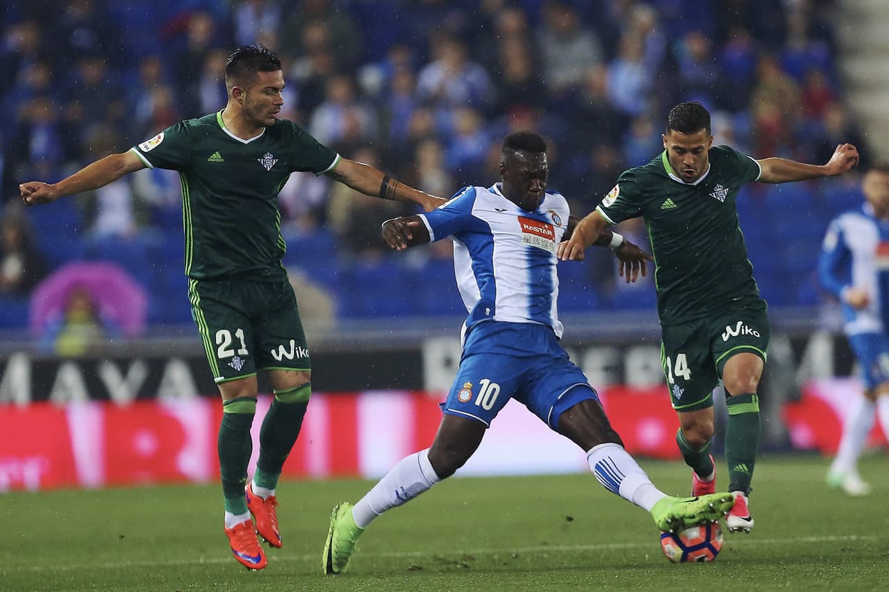 Tras la jornada de eliminatorias con su país, que perdió los dos partidos, Caicedo (Espanyol) pasó desapercibido en el atque 'periquito'.