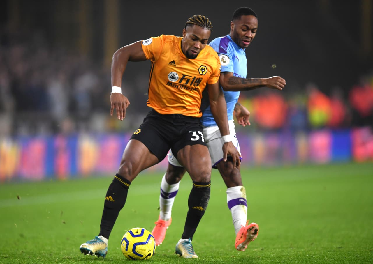 Wolverhampton supera de manera agónica 3-2 al Manchester City con anotaciones de Adama Traoré (55'), Raúl Jiménez (82') y Doherty (89'). El doblete de Rahem Sterling (25' y 50') no fue suficiente para los de Pep Guardiola.