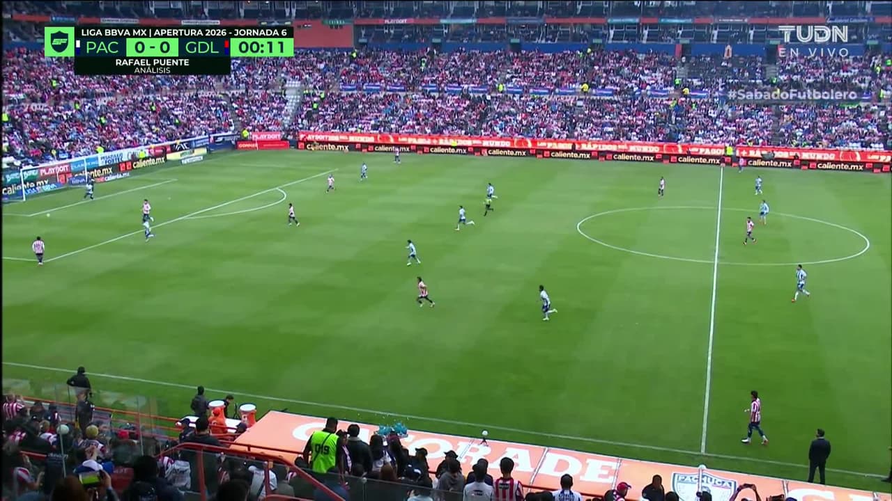 ¡Se mueve el balón en el Hidalgo! Pachuca recibe a Chivas en la J6 del Apertura 2026