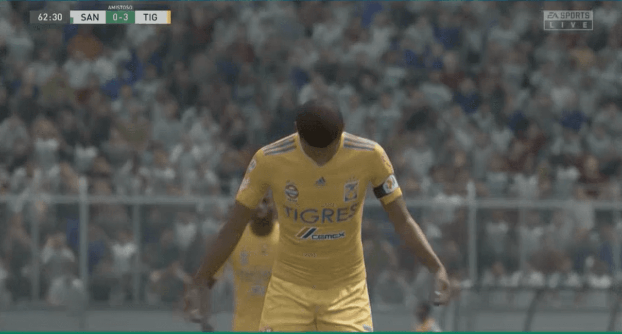 Gran actuación de Francisco Venegas otorga primer triunfo a Tigres en eLiga MX ante el poderoso Santos que no metió ni las manos.