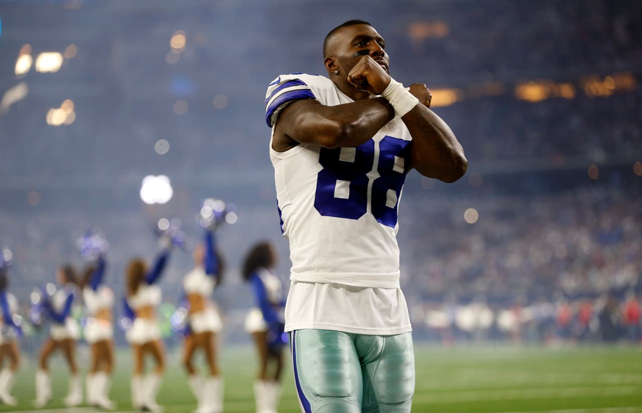 Jason Witten y Dez Bryant son dos jugadores históricos para los Dallas Cowboys.