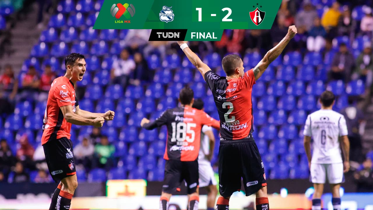 Atlas sufre de más ante Puebla, pero se mantiene invicto 