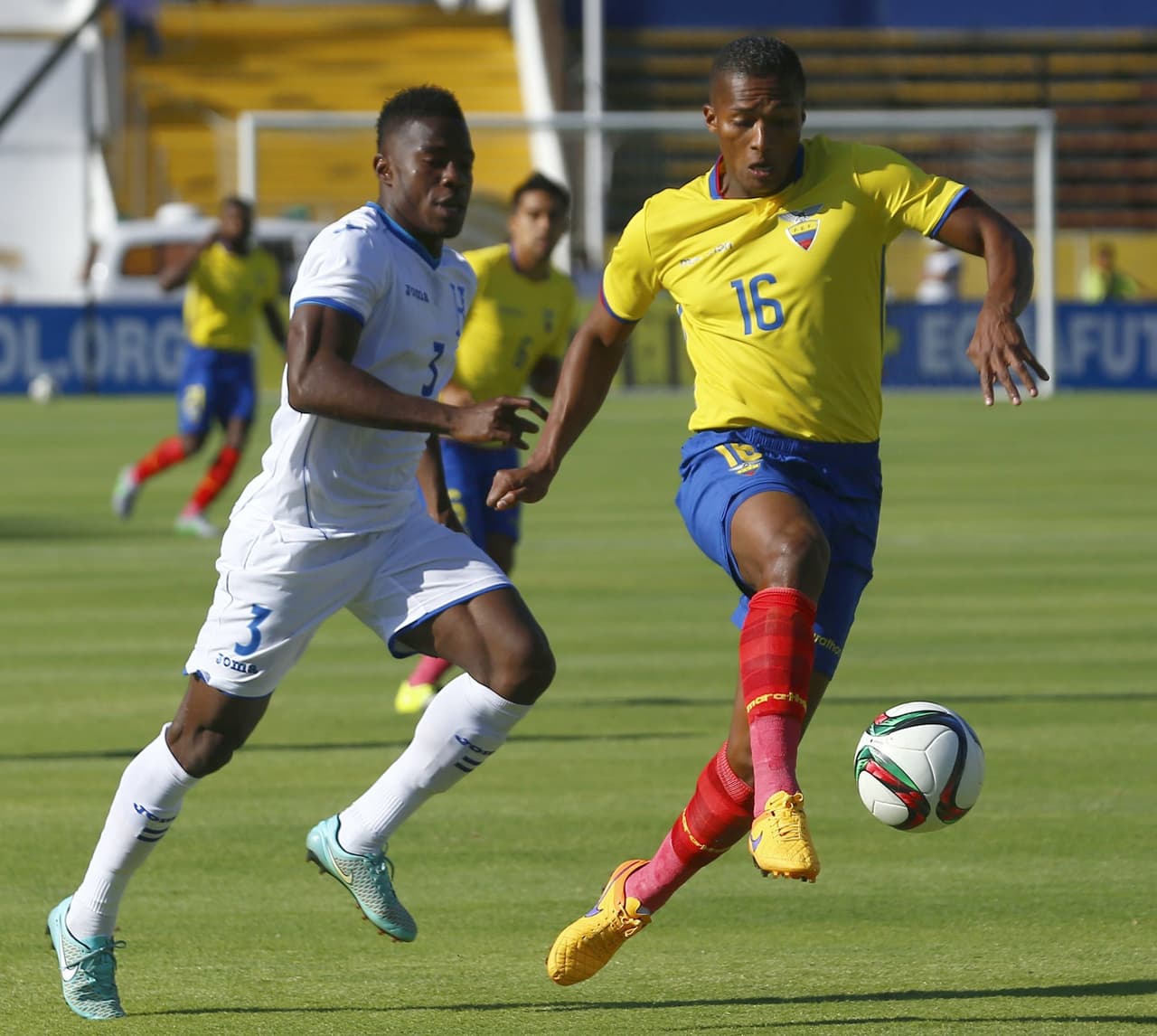 Los ecuatorianos se preparan para las eliminatorias de Conmebol