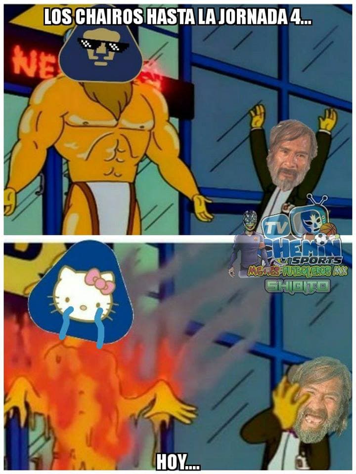 Disfruta con los mejores memes que nos dejó la Jornada 11 del Clausura 2018