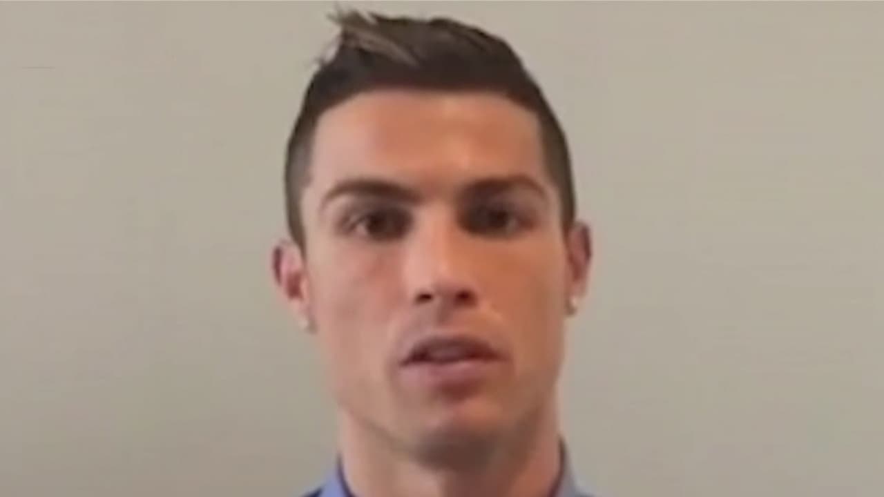 CR7 llama a los niños sirios pidiéndoles que "no pierdan la esperanza"