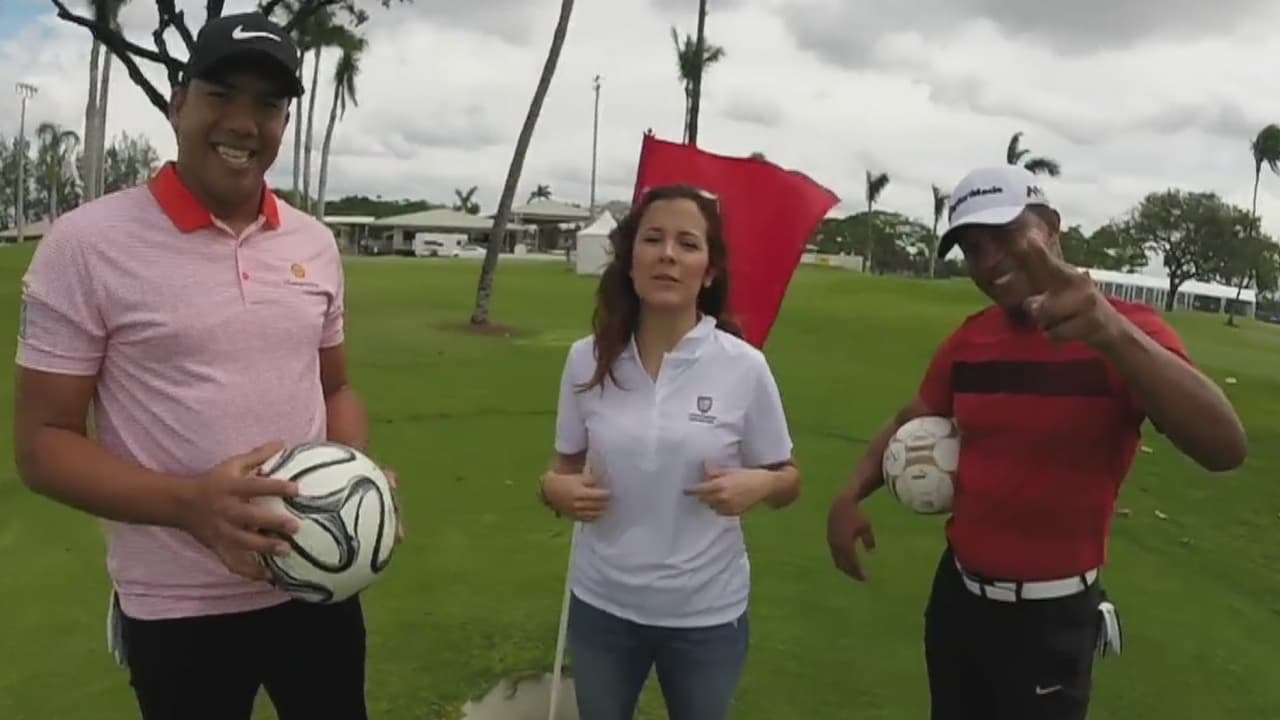 Jhonattan Vegas y Carlos Pavón aceptaron el doble reto de Adriana Monsalve