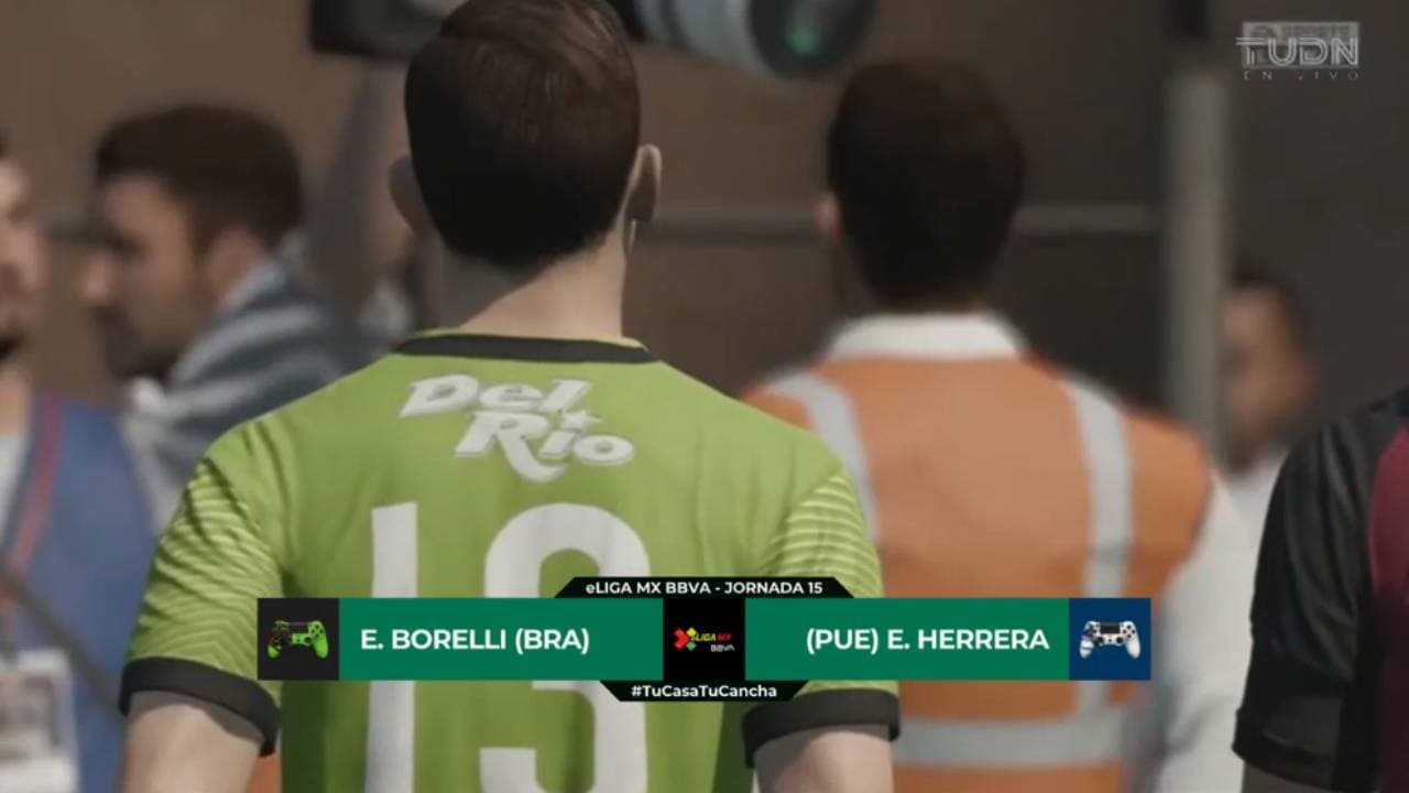 Eder Borelli y Eduardo Herrera empataron a dos goles en la eLiga MX.