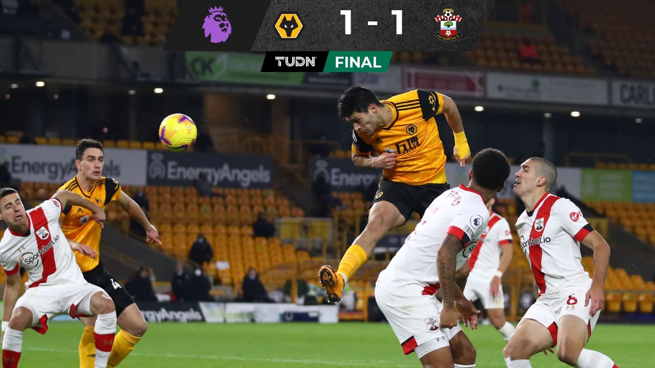 ¡Pólvora mojada! Jiménez sigue sin gol y Wolves empata