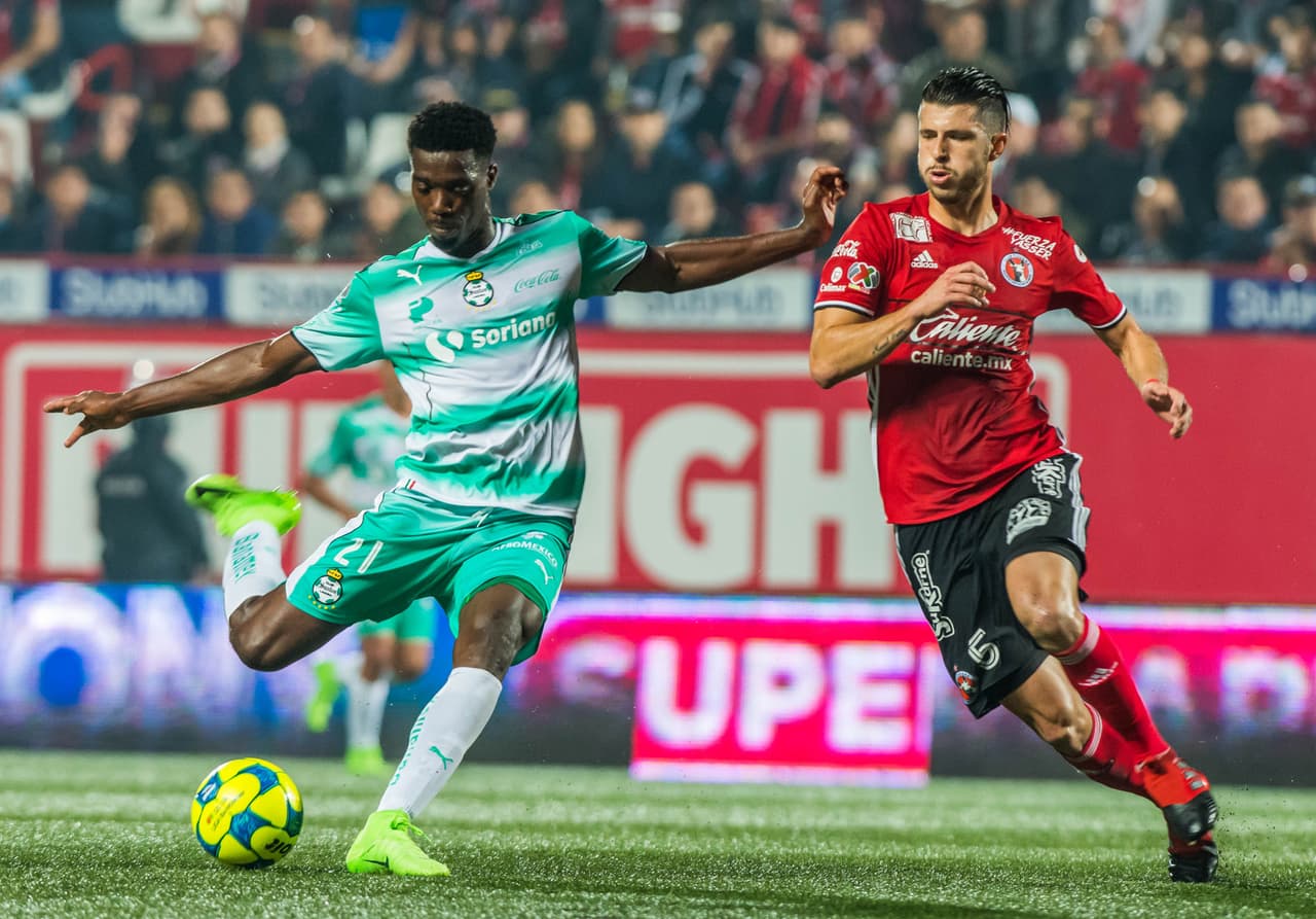 Djaniny Tavares (Cabo Verde) llegó a la Liga MX en 2014 desde el C.D. Nacional de Portugal. Ya son 3 temporadas con el Santos Laguna.