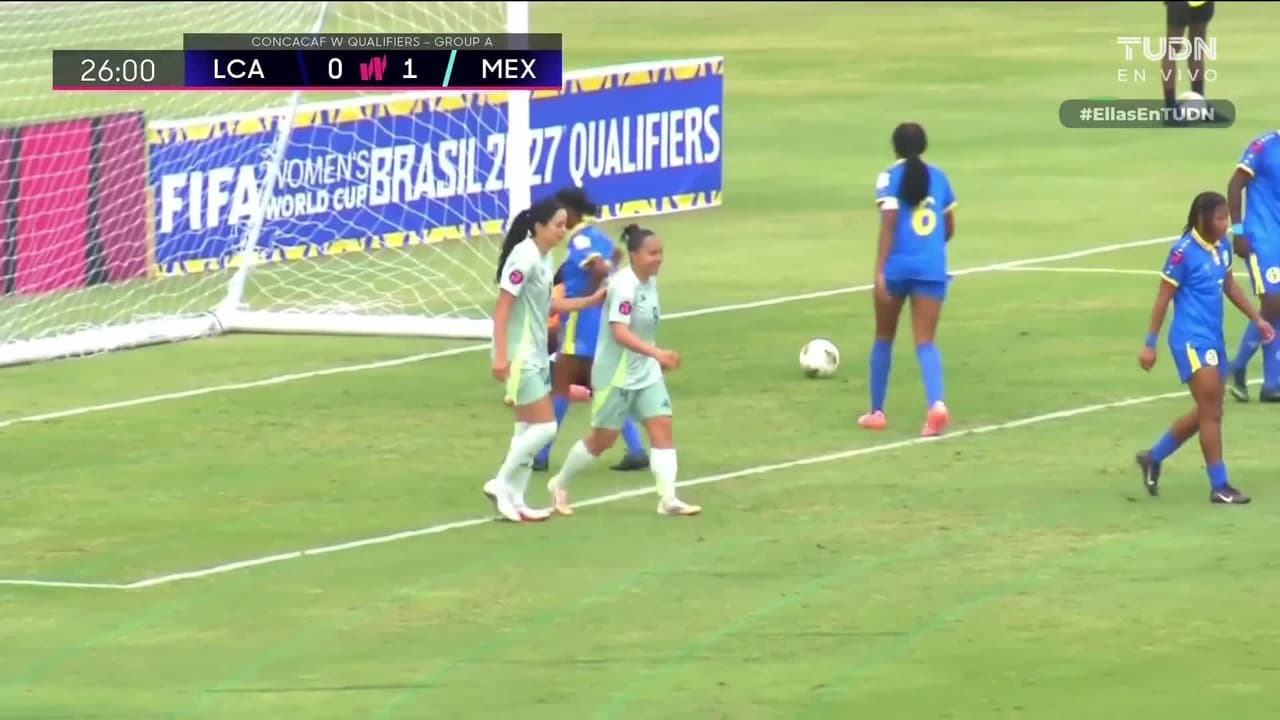 ¡Siempre tú Charlyn! Disparo con la derecha para el segundo del Tricolor