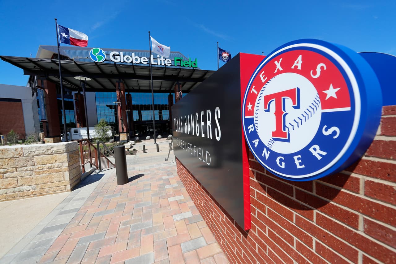 La casa de los Texas Rangers, el Globe Life Field.