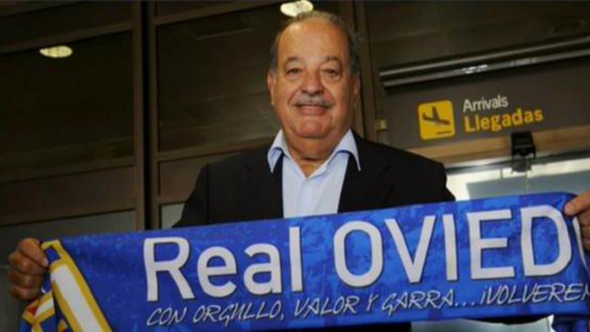 Carlos Slim y su Real Oviedo se oponen al acuerdo de LaLiga con CVC