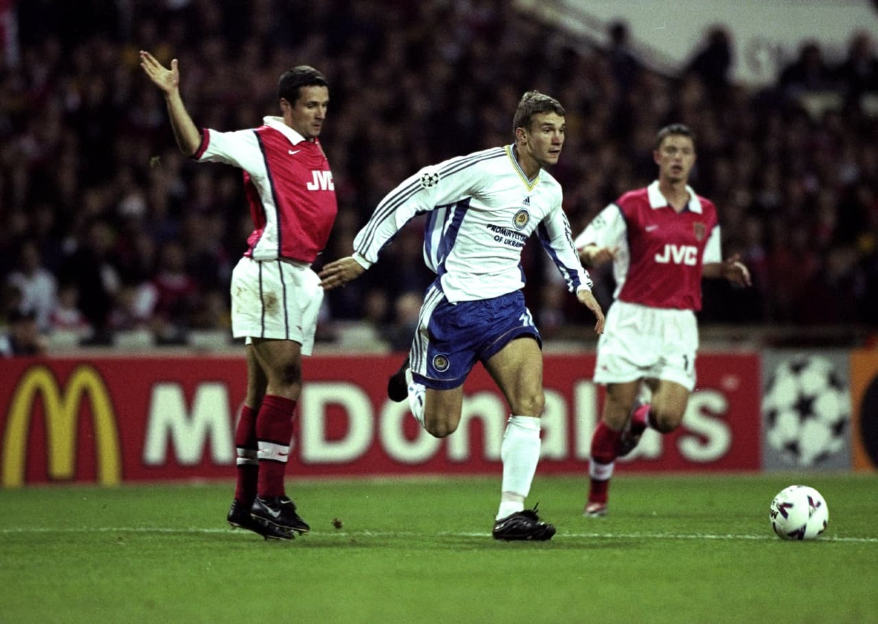 Temporada 1998/1999 - Andriy Shevchenko (Dynamo Kiyv) con 8 goles.