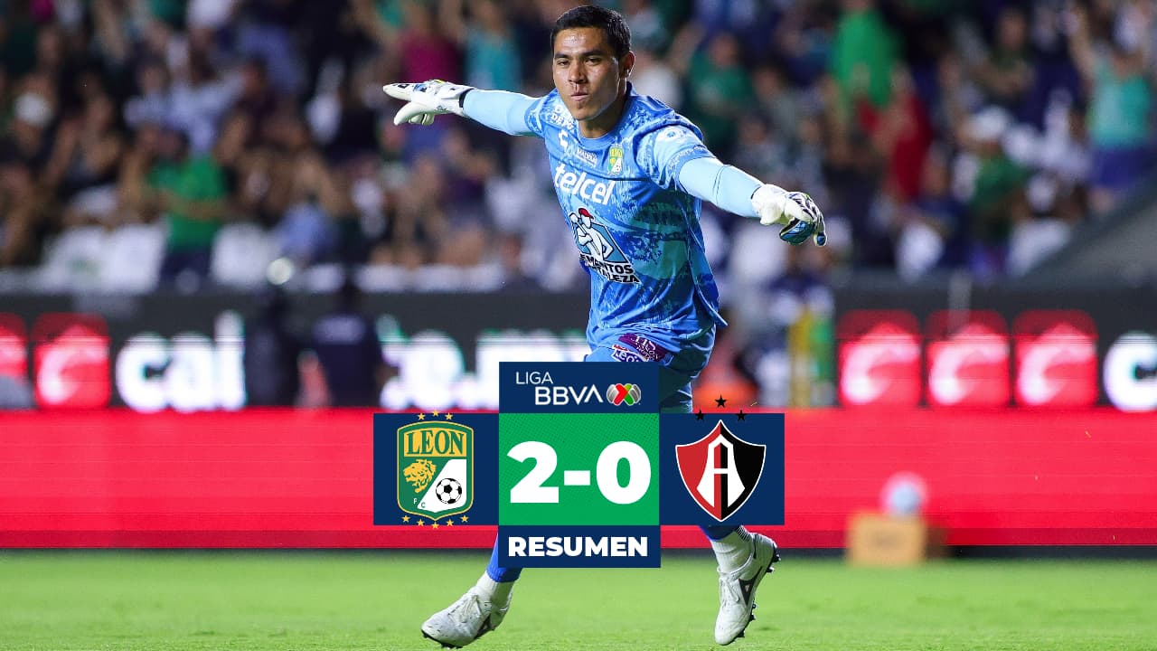 León derrota en casa al Atlas en la Jornada 13 de la Liga MX