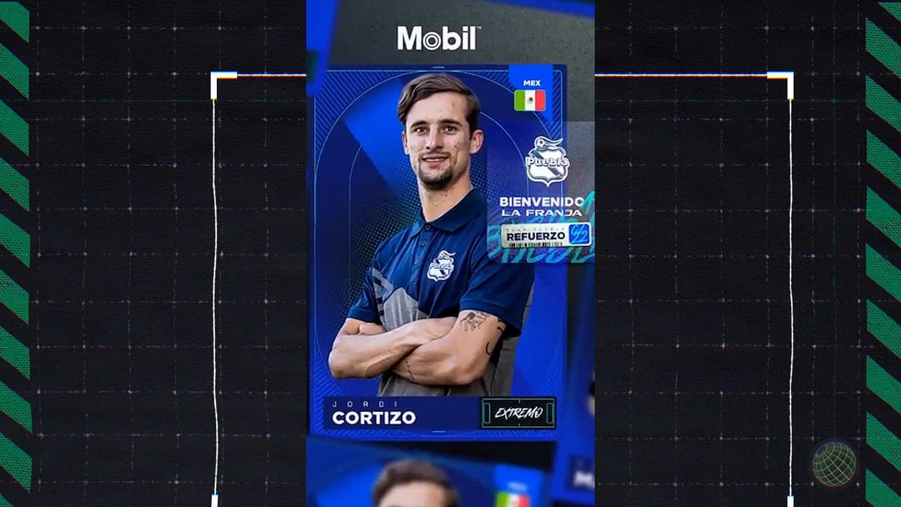 El Puebla presenta de forma espectacular a Jordi Cortizo en redes