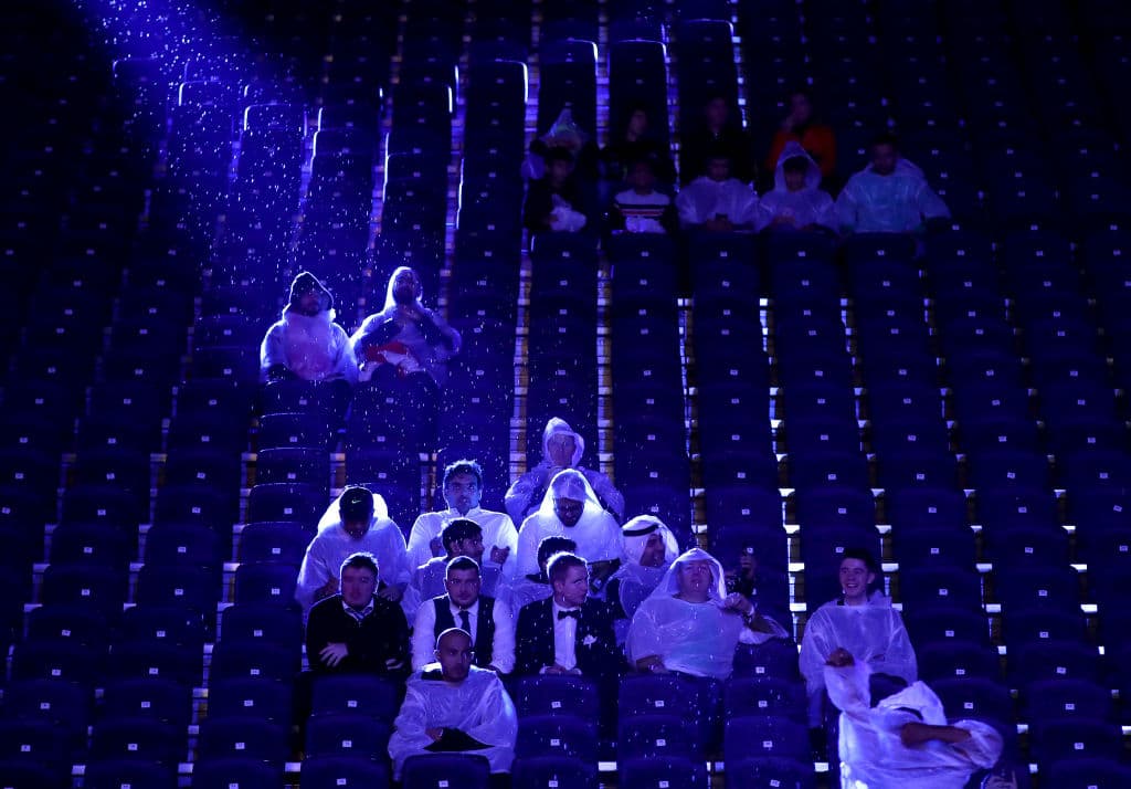 Así se vive el ambiente en Arabia Saudita, previo a que Anthony Joshua y Andy Ruiz suban al cuadrilátero.