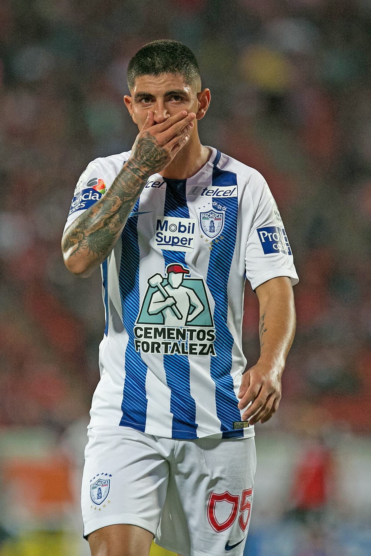 8 Víctor Guzmán: Pachuca - 45 puntos