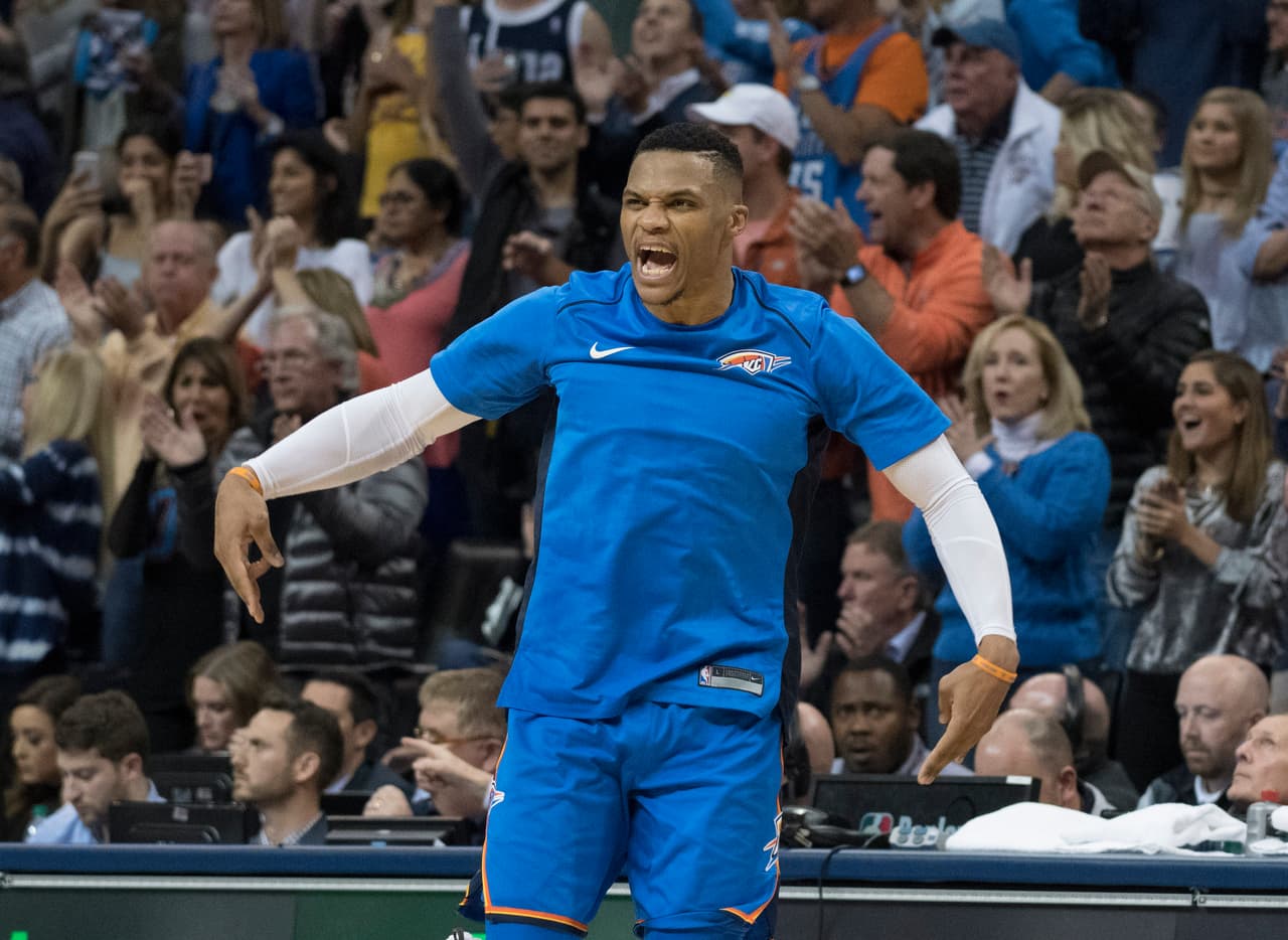 Un Westbrook fantástico destroza a su ex compañero Durant y sus Warriors