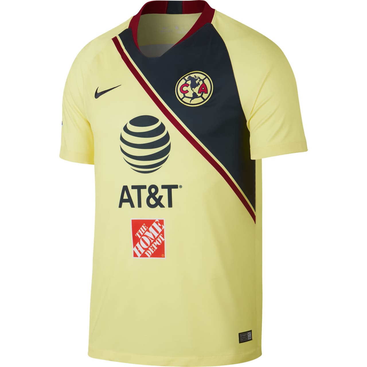 Esta es la playera del América, uno de los grandes del fútbol mexicano, que también puedes encontrar en 
<a href="http://www.univisiondeportesfanshop.com" target="_blank">univisiondeportesfanshop.com</a>