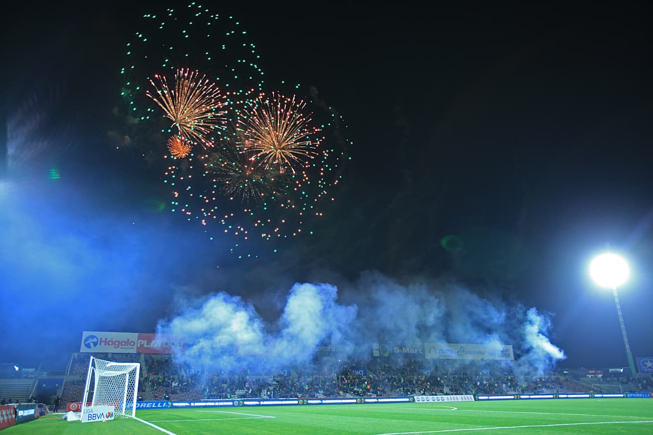 Hubo una auténtica fiesta en el Estadio Benito Juárez.
