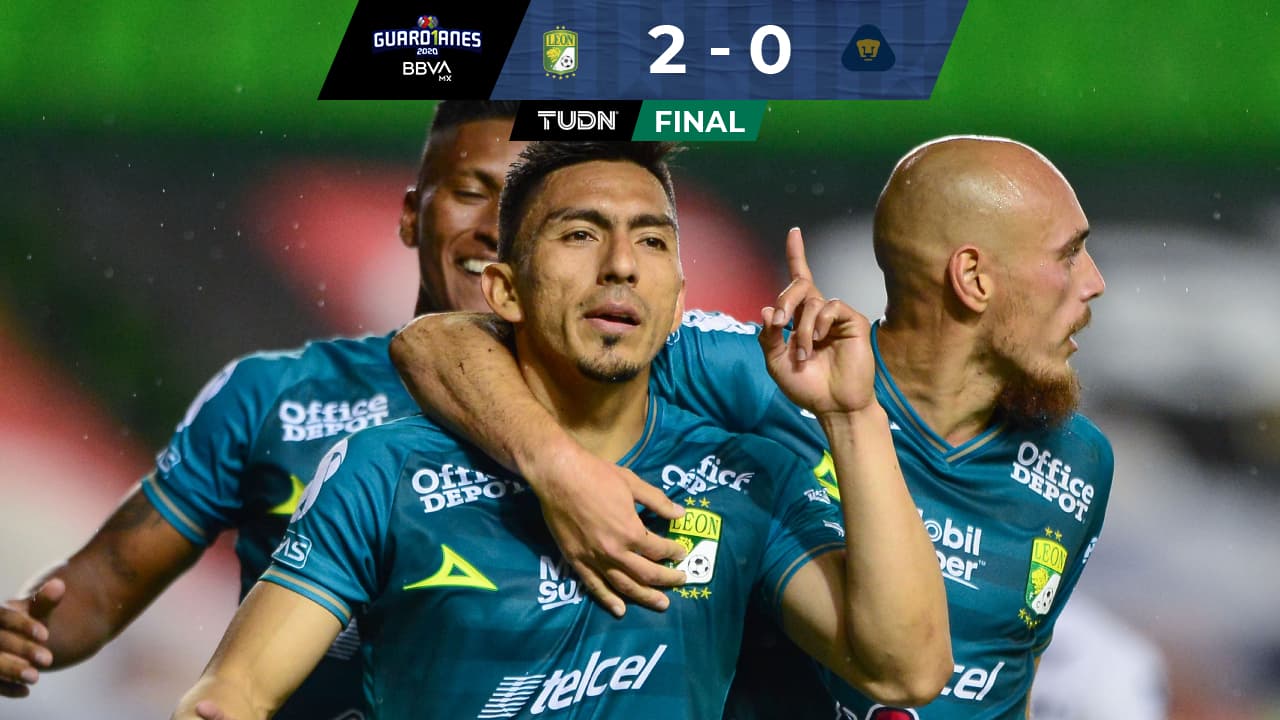 León acaba con el invicto de Pumas y es sublíder