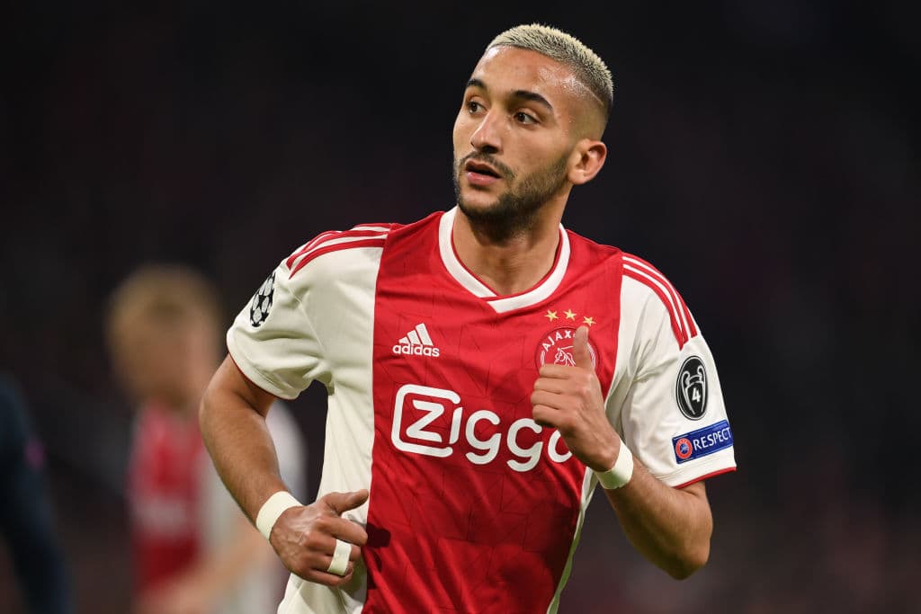 Mediocampista: Hakim Ziyech (Ajax).
