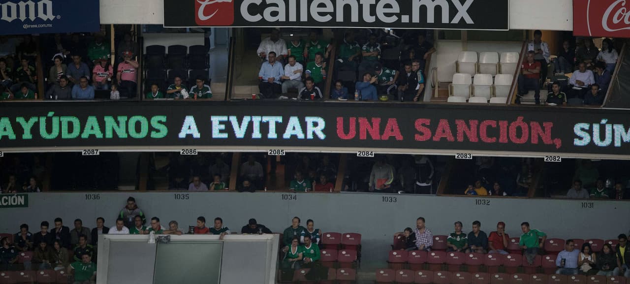México busca erradir el grito que le ha costado varia multas de FIFA.