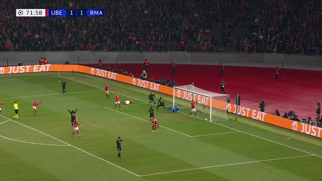 ¡GOL!  anota para Real Madrid. Joselu