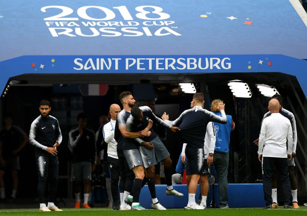 Al grupo se incorporó Mendy y Kanté y Pavard tuvieron sesión con los fisioterapeutas.