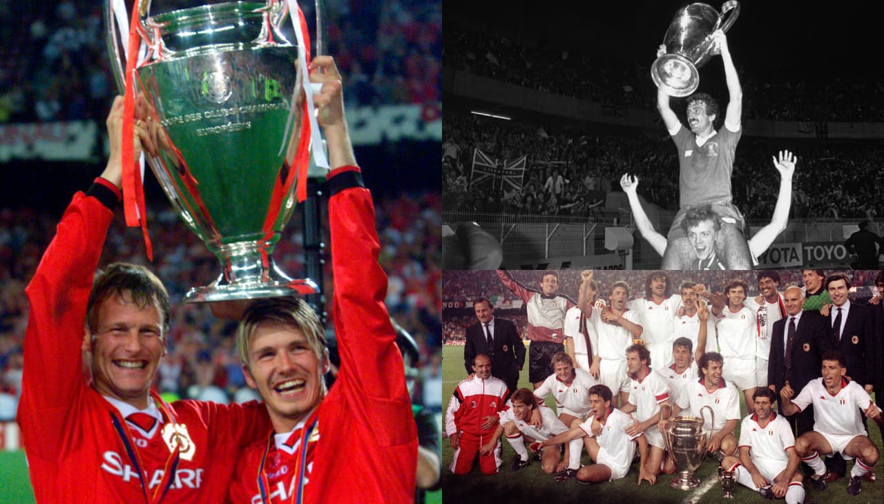 De los 'millenials', aquellos nacidos desde 1980, en adelante pueden saber ahora qué equipo fue campeón de Champions League en el año de su nacimiento. ¿Qué equipo 'eres' tú? Recorrido glorioso hasta ese momento.