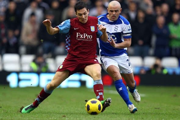 Otro 'derby' que se disputó fue el encuentro entre Birmingham y Aston Villa.