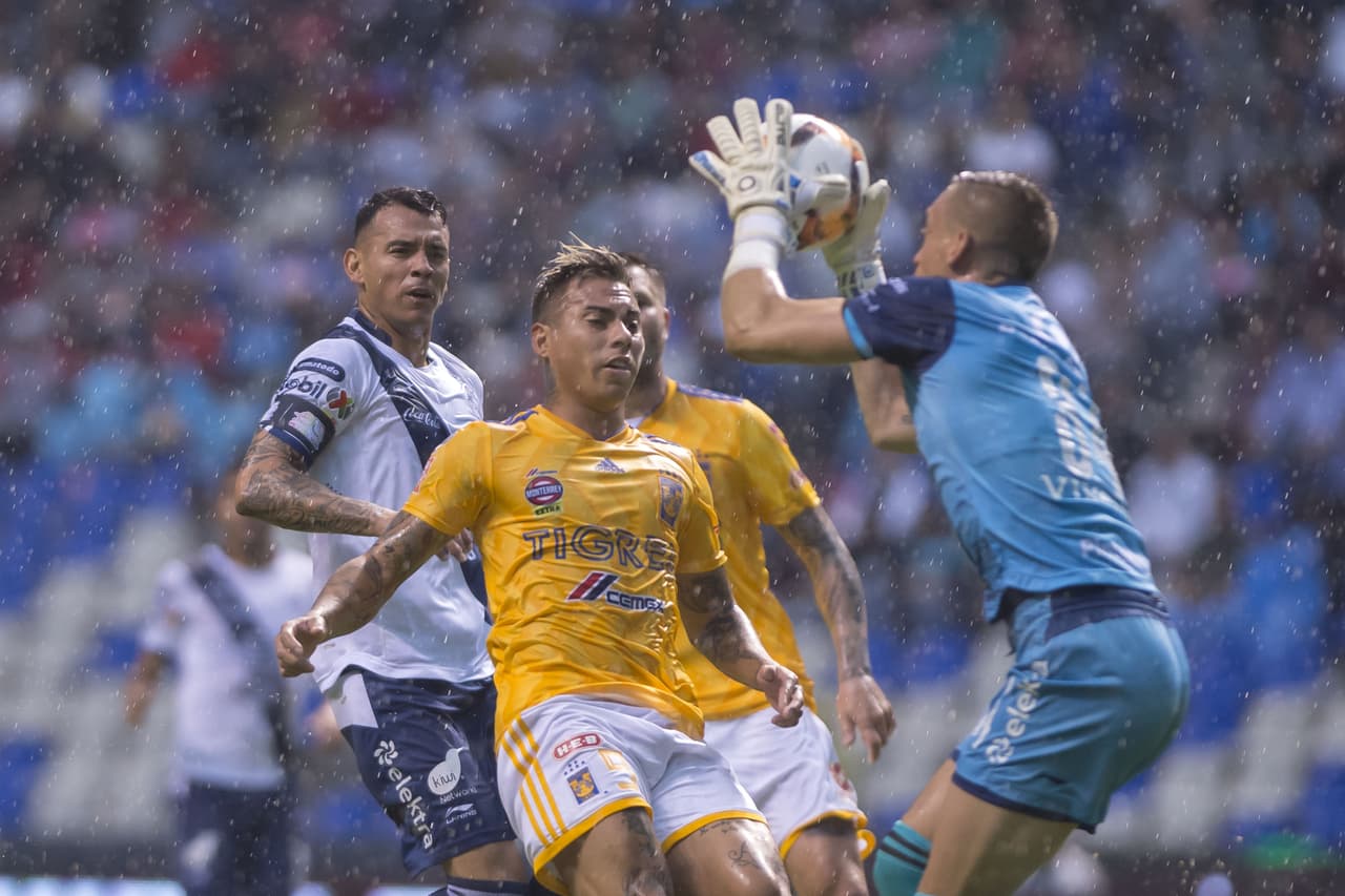 Vikonis se mantuvo atento en el arco de la Franja y evitó la segunda anotación de Tigres.