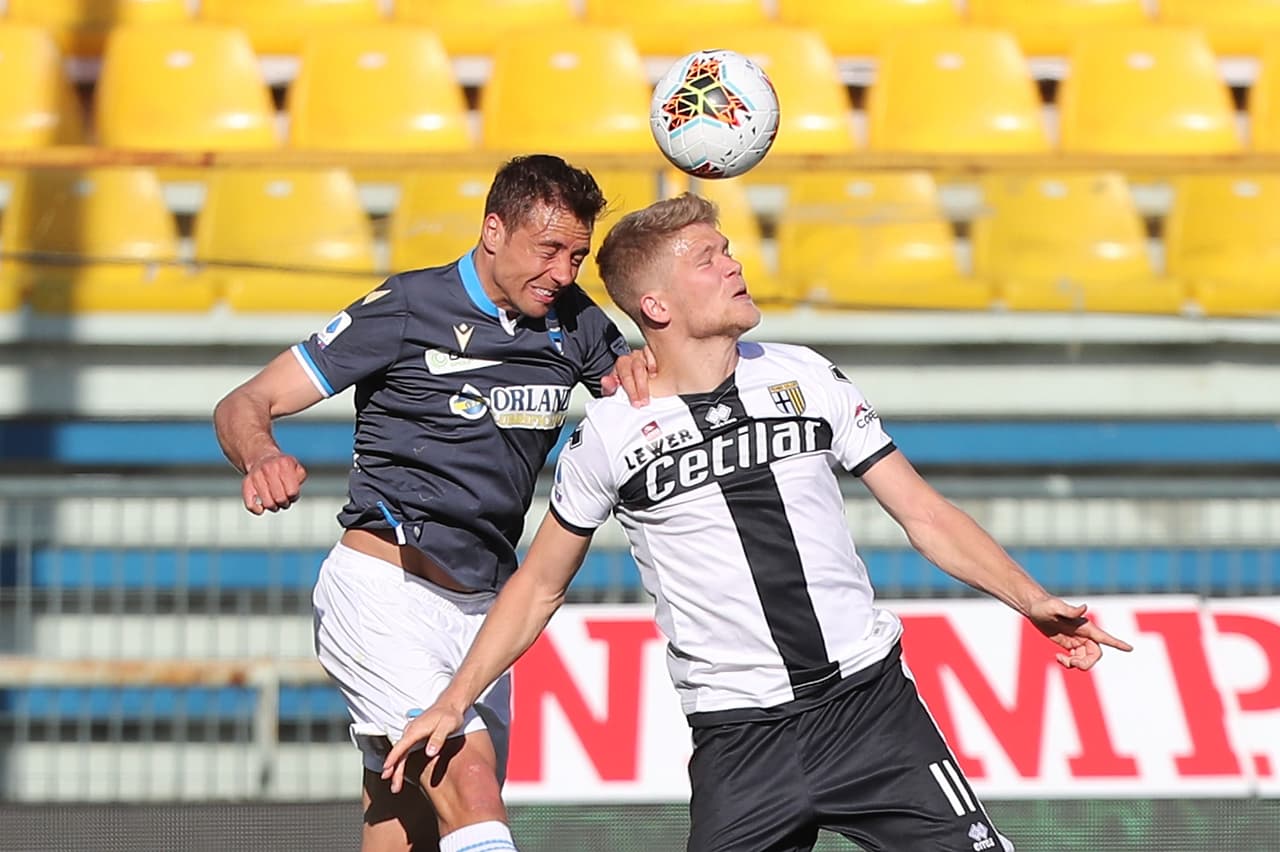 Parma y SPAL dieron una muestra de lo que sería la jornada en Italia sin público.