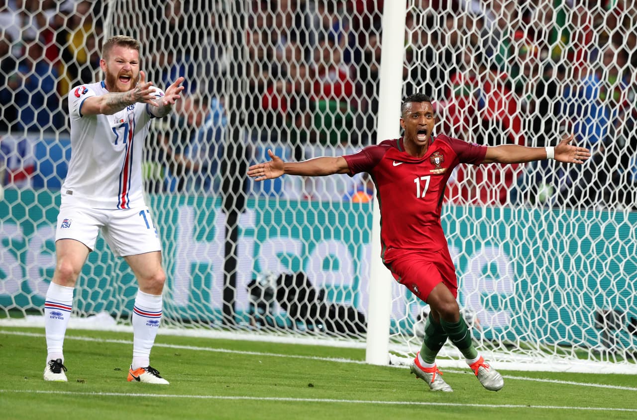Nani rompería el cero con una buena definición a primer poste luego de una diagonal peligrosa de Moutinho.