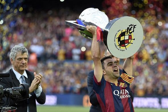 Hasta ahora Xavi ha levantado 23 títulos que ha conquistado en las diecisiete temporadas en el primer equipo, además están los conseguidos con España, que incluyen un Mundial y dos Eurocopas..