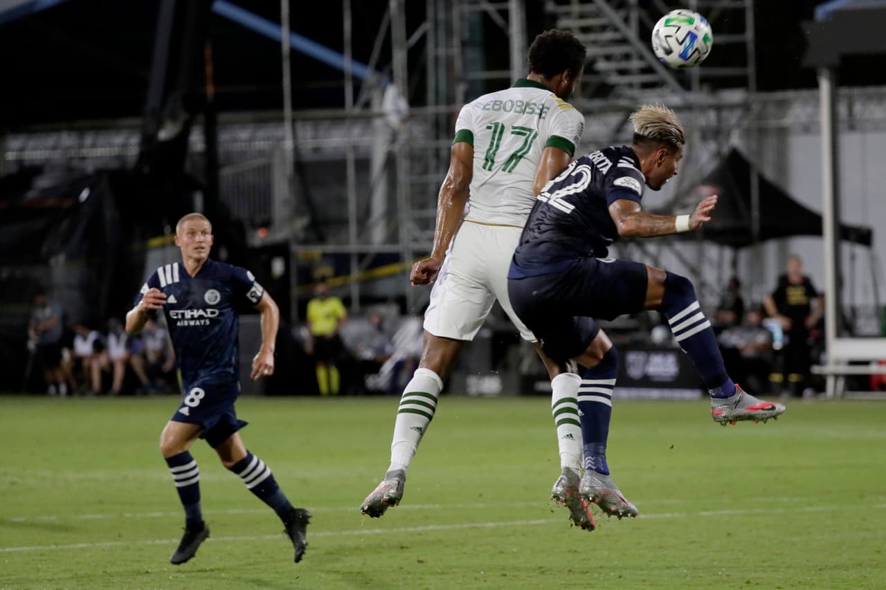New York City FC 1-3 Portland Timbers | Jesús Medina abrió el marcador para los locales por la vía penal. Sebastián Blanco (43’) hizo el empate antes de concluir la primera mitad. Diego Valeri (65’) dio la vuelta al marcador y Andy Polo (76’) selló el triunfo.