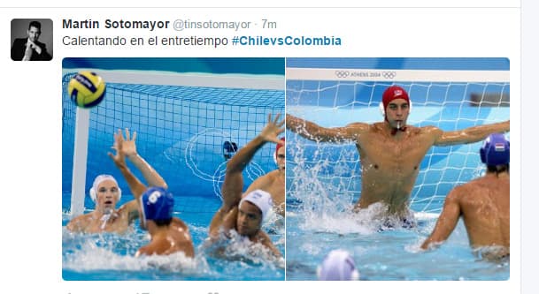 Memes del partido de Chile contra Colombia.