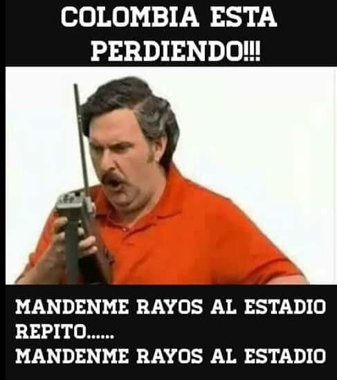 Memes del partido de Chile contra Colombia.