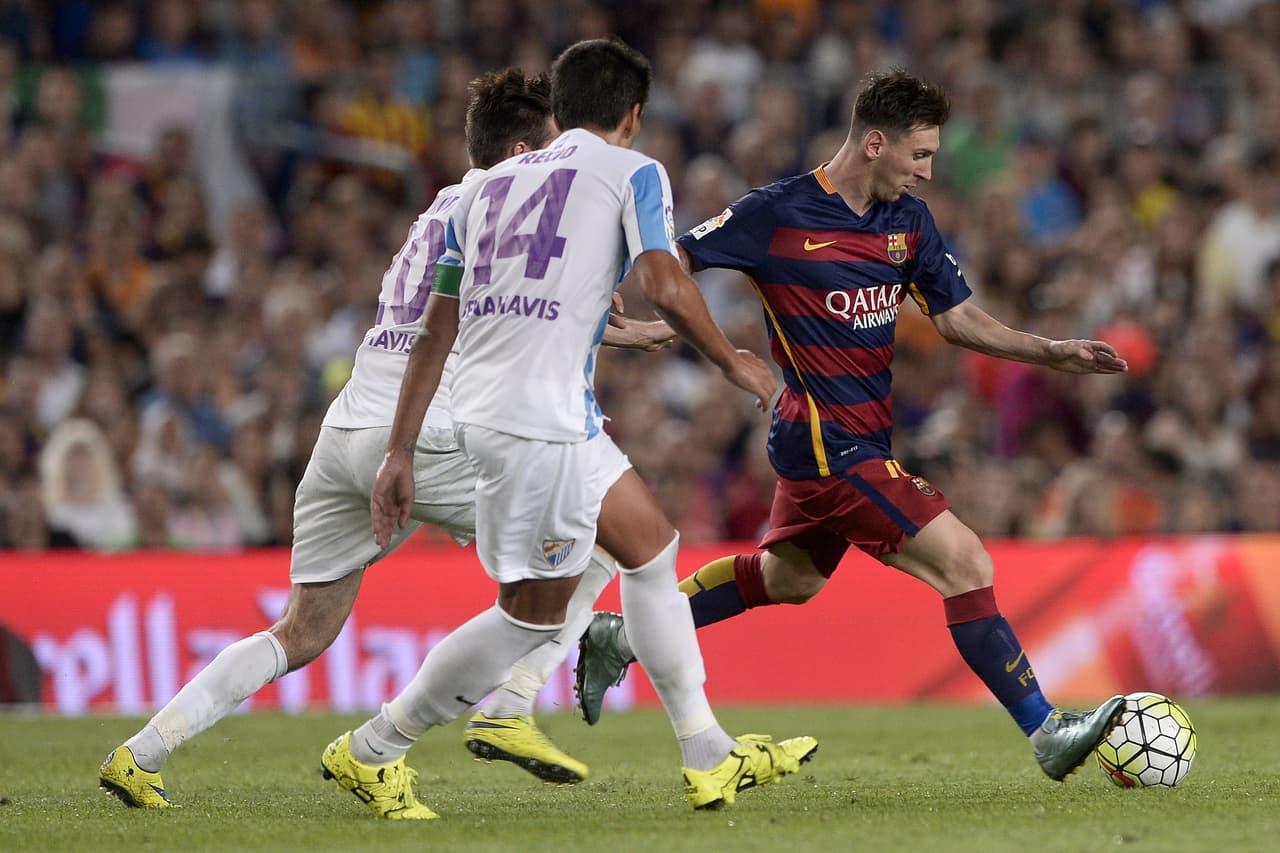 Messi tampoco pudo desequilibrar como antes al tener que lidiar con la doble cobertura durante todo el partido.