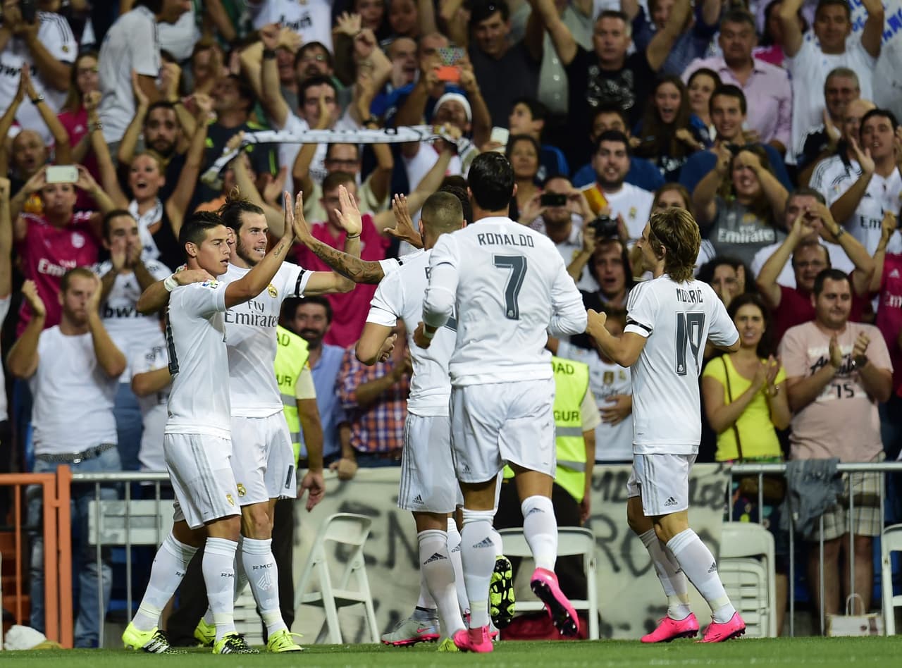 La ofensiva del Real Madrid por fin terminaba con su sequía y volvía a verse imponente.