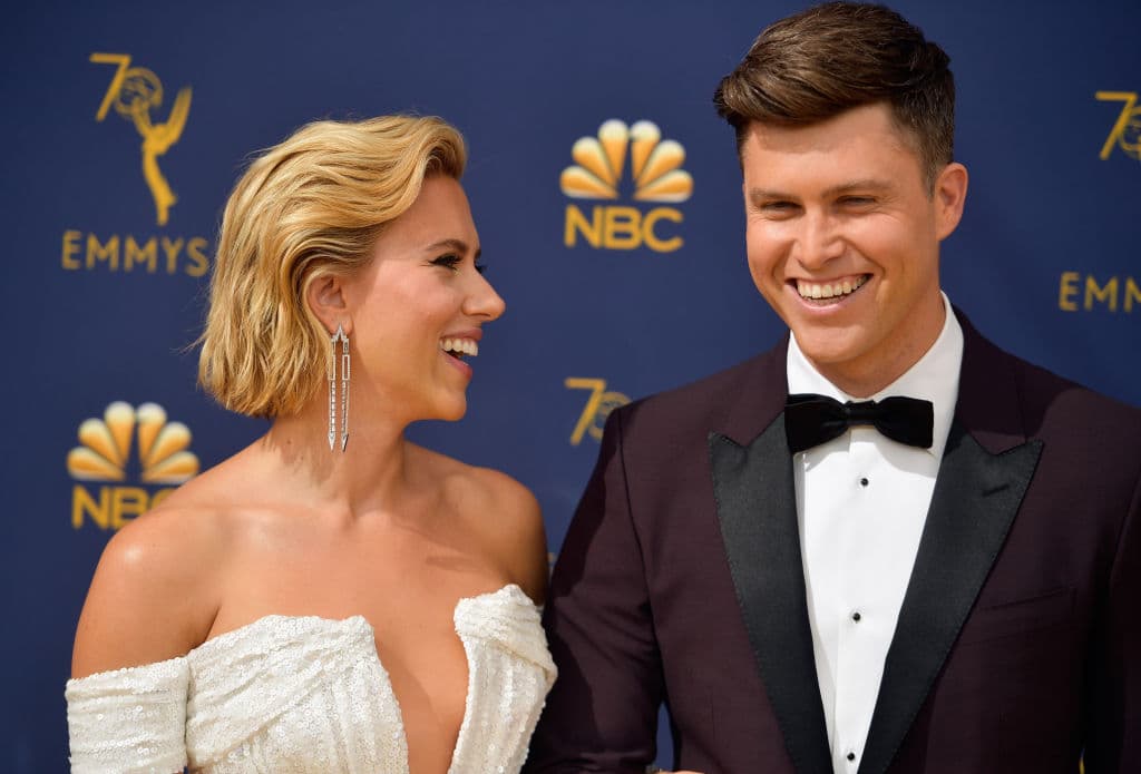 Scarlett Johansson y Colin Jost | 4 años juntos