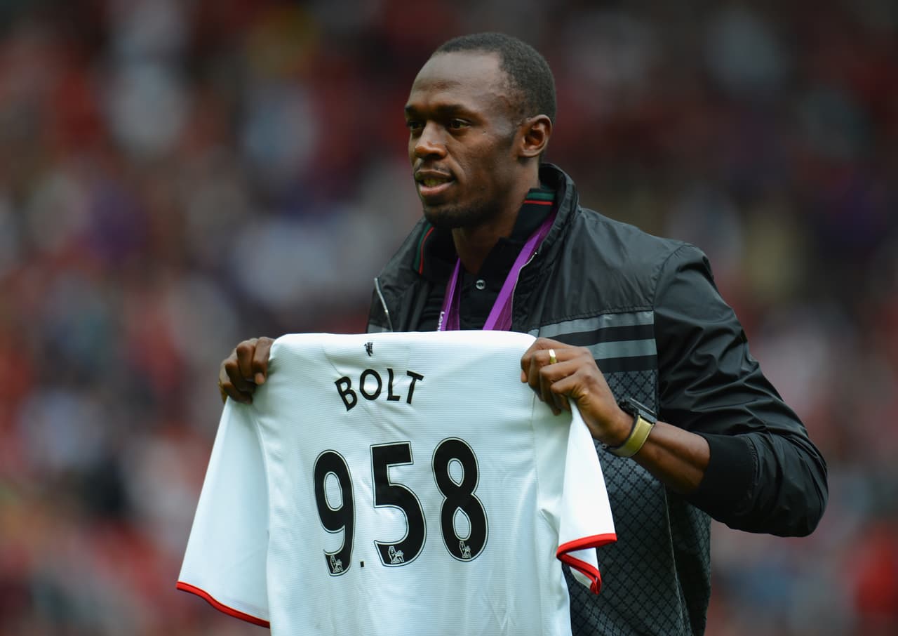 La leyenda Usain Bolt debutará como futbolista en Old Trafford