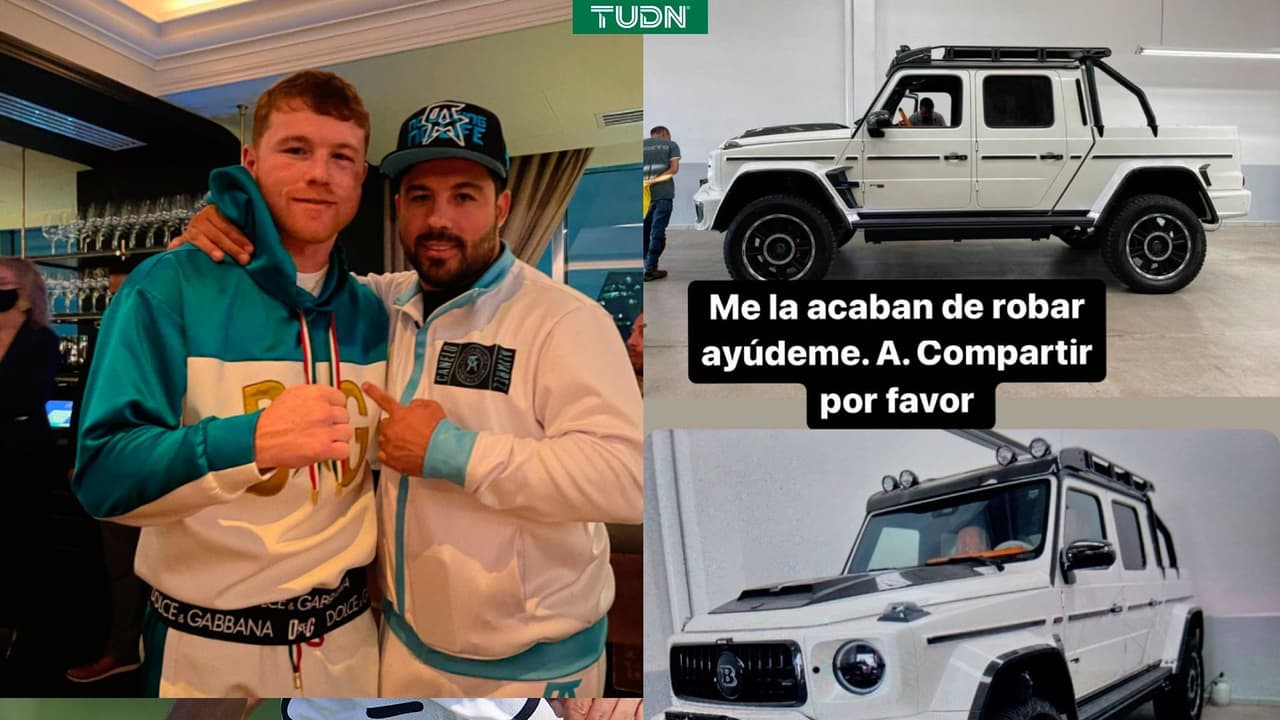 Hermano de Saúl 'Canelo' Álvarez reporta robo de lujosa camioneta