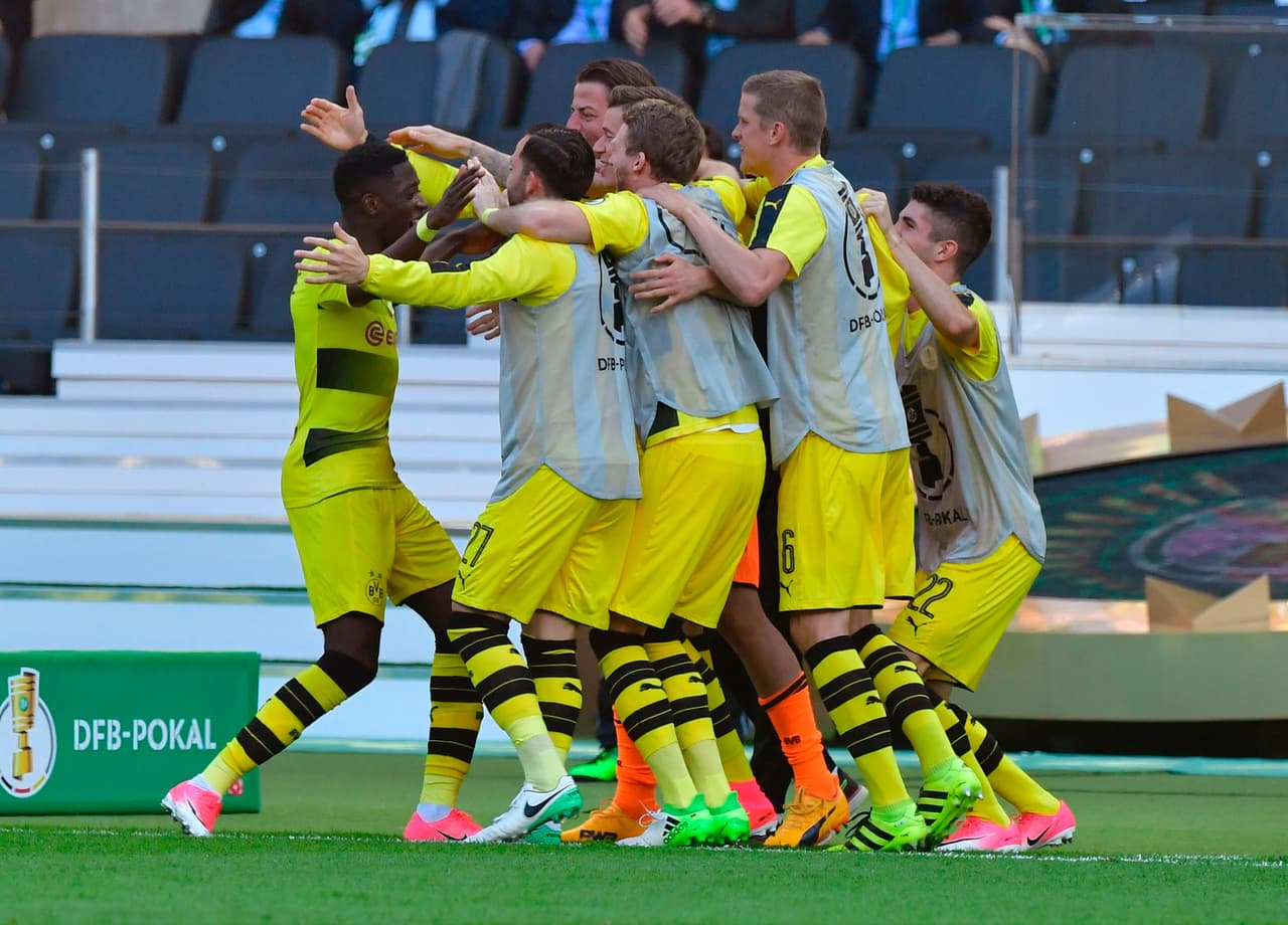 La fiesta se prendió en el Borussia con el gol tempranero.
