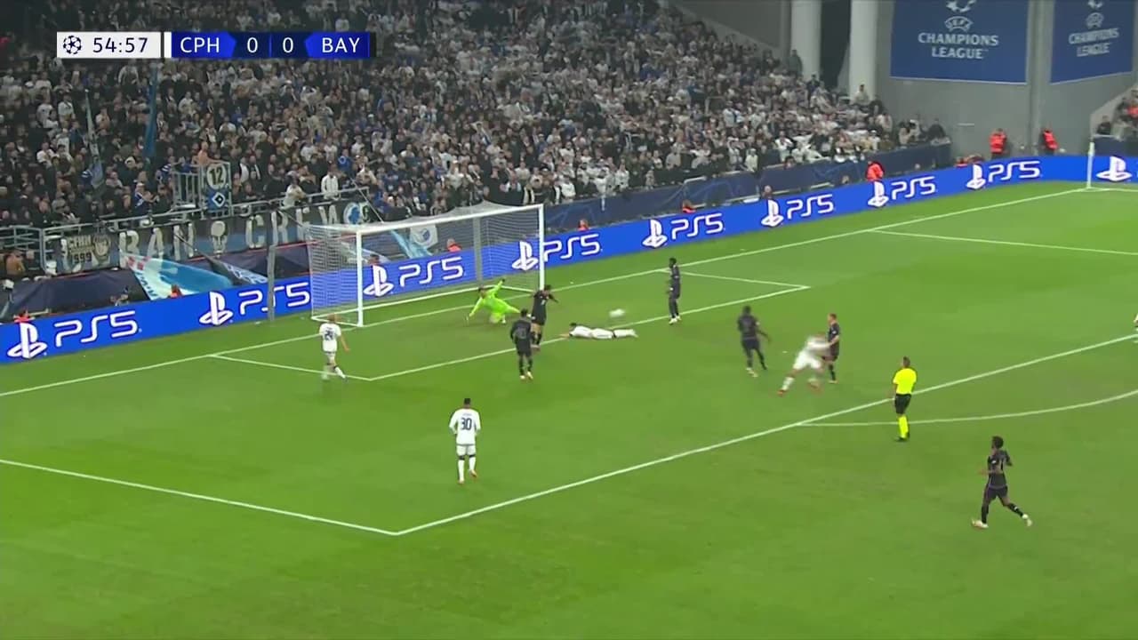 ¡Sorpresa! Lerager sella el 1-0 del Copenhague sobre Bayern Munich