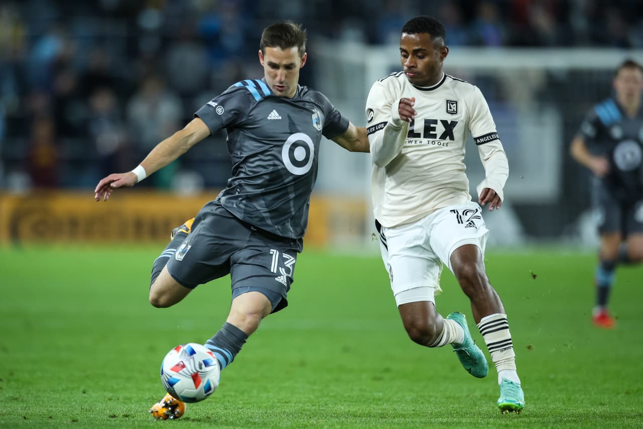 En Saint Paul, Minnesota United y LAFC empataron 1-1.
<br>